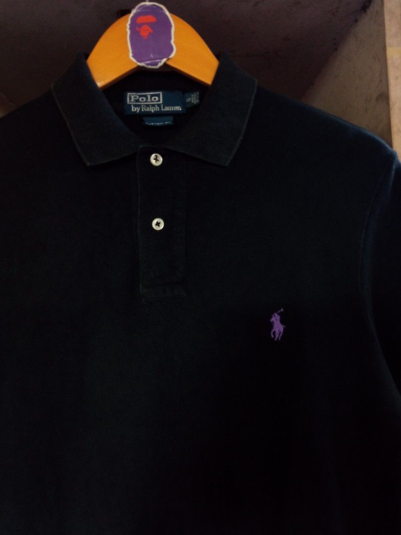 POLO by Ralph Lauren Polo Shirt Small Purple Pony, Men's Fashion, Tops &  Sets, Tshirts & Polo Shirts on Carousell