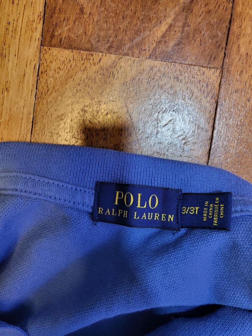 Polo Ralph Lauren 3T Short Sleeve Shirt, Babies & Kids, Babies & Kids  Fashion on Carousell