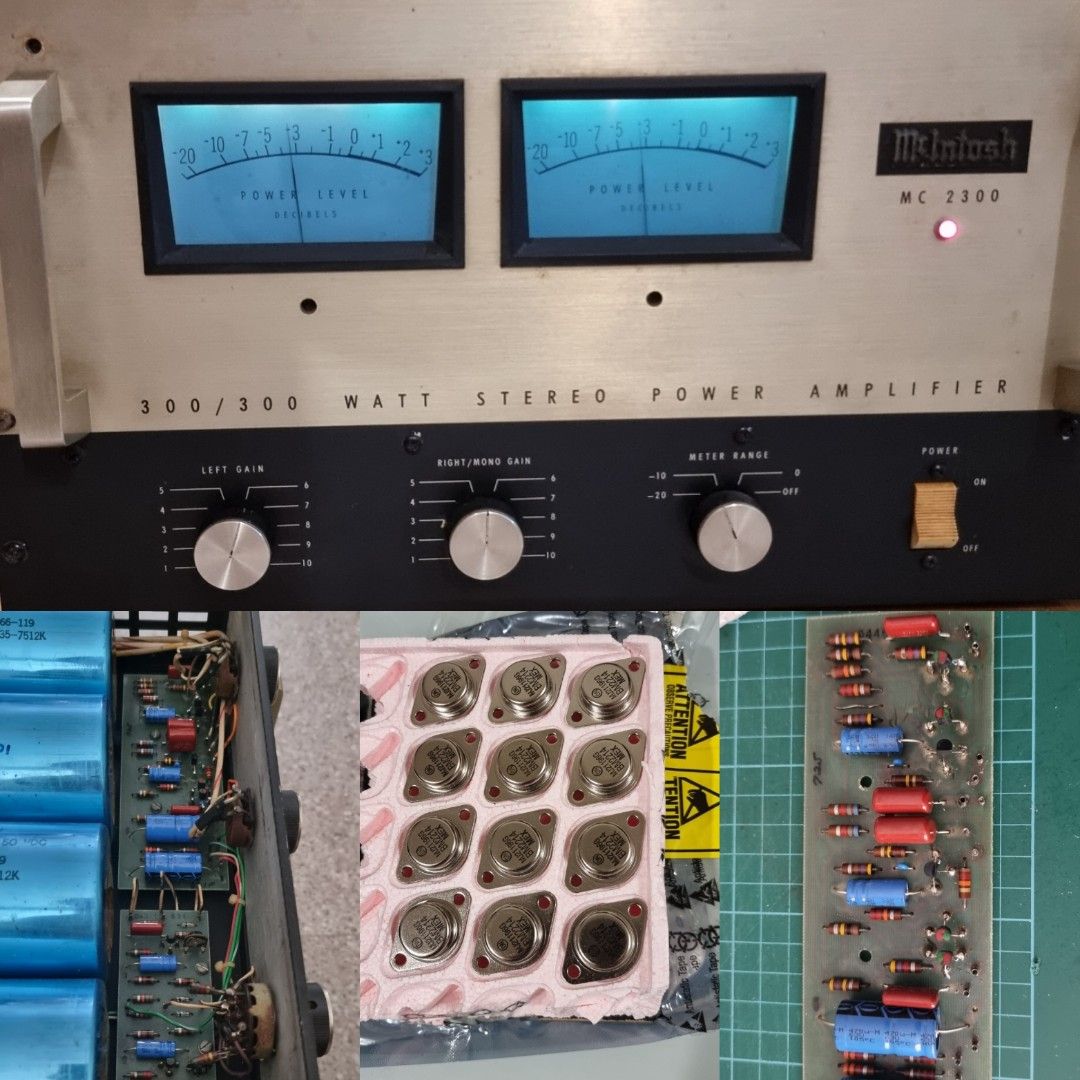 Power Amplifier, Preamplifier Repair Service for McIntosh, Accuphase