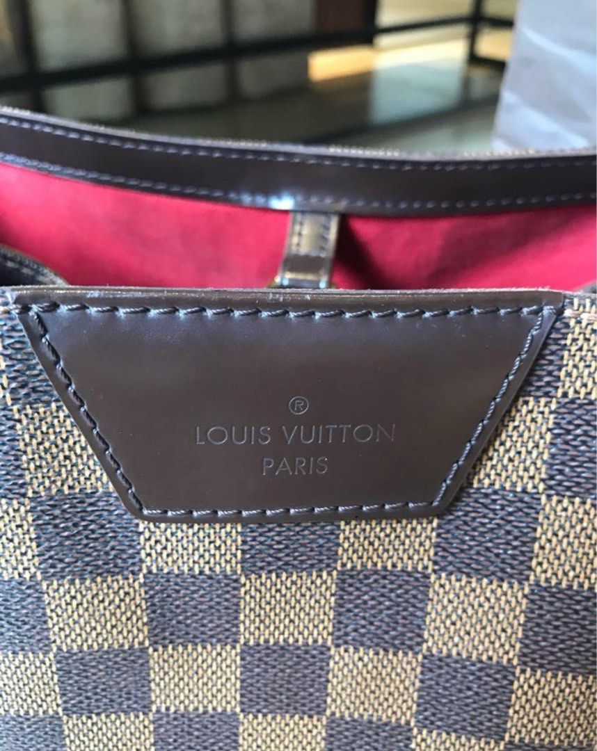 Louis Vuitton // 2012 Brown Damier Ebene Cabas Rivington Tote