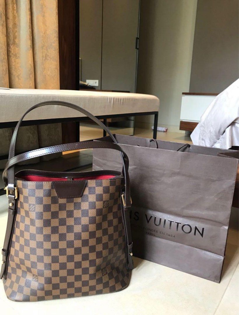 Louis Vuitton Pre-loved Damier Ebene Cabas Rivington