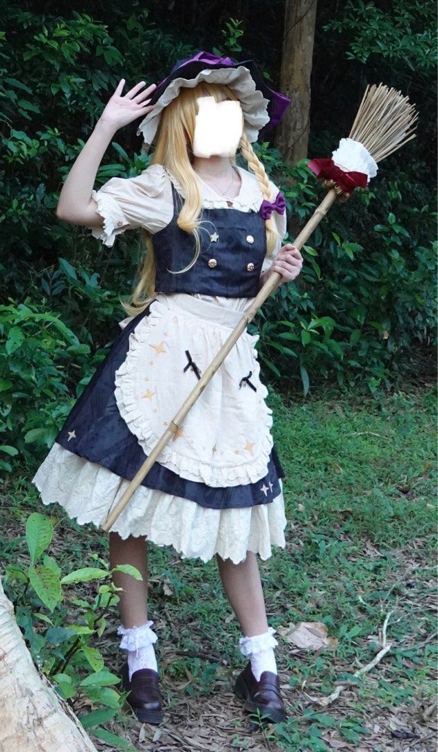 フルセット 東方Project 霧雨魔理沙 コスプレ衣装 アレンジ - コスプレ