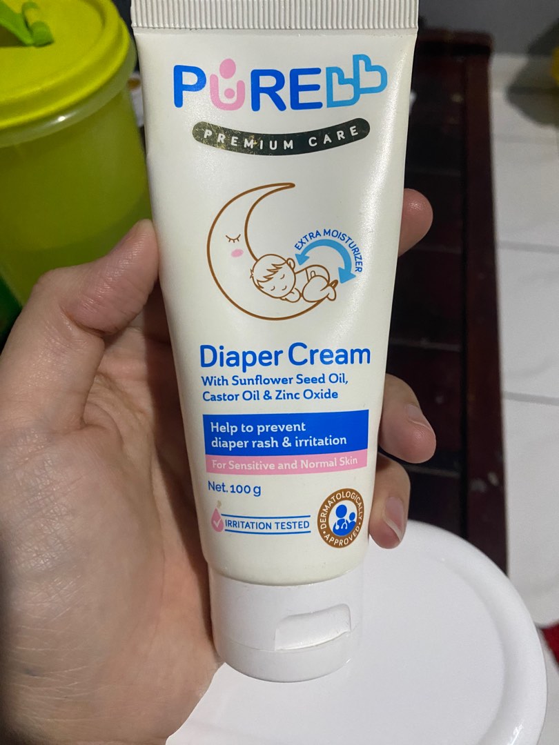 Pure BB Diaper Rash Cream 100gr, Bayi & Anak, Lainnya di Carousell