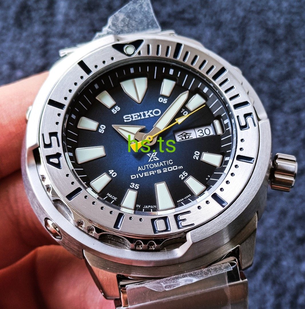 🔥Rare JDM! Seiko Tuna Midnight Blue Steel Automatic Prospex Divers Watch  SBDY055, Men's Fashion, Watches & Accessories, Watches on Carousell