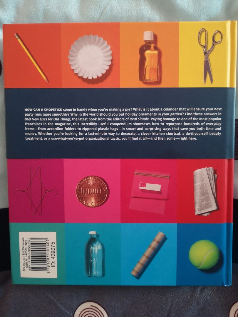 REAL simple 869 new uses for old things, Hobbies & Toys, Books