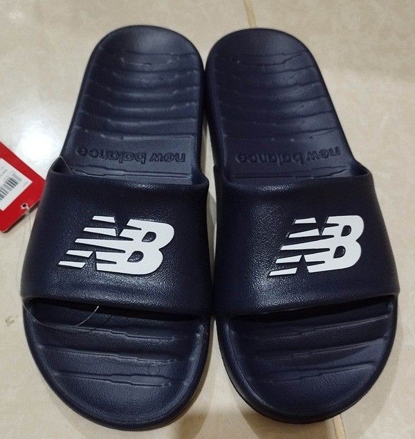 Sandal Pria New Balance Original Navy Fesyen Pria Sepatu Sandal di Carousell