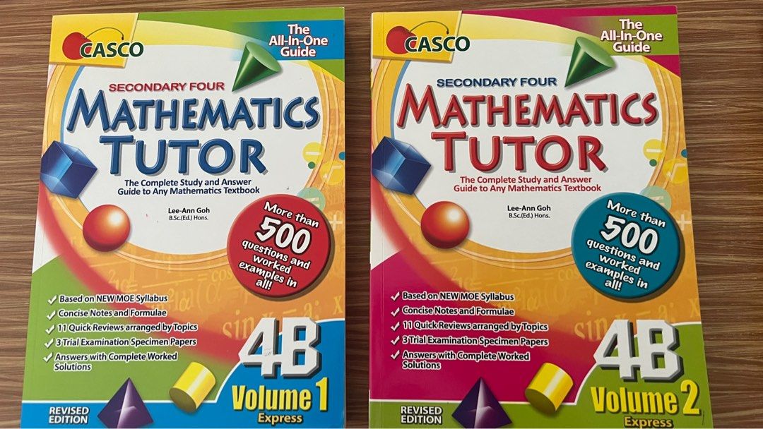 Sec4 Math Topics ‼️3 BUNDLE ‼️Sec4 Math assessment book, Hobbies & Toys, Books ...