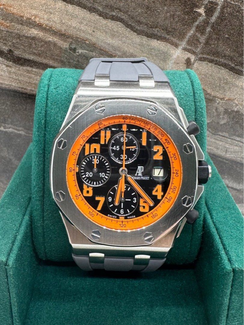 SOLD Audemars Piguet Royal Oak Offshore ap roo volcano 26170 26170st orange Luxury Watches on Carousell