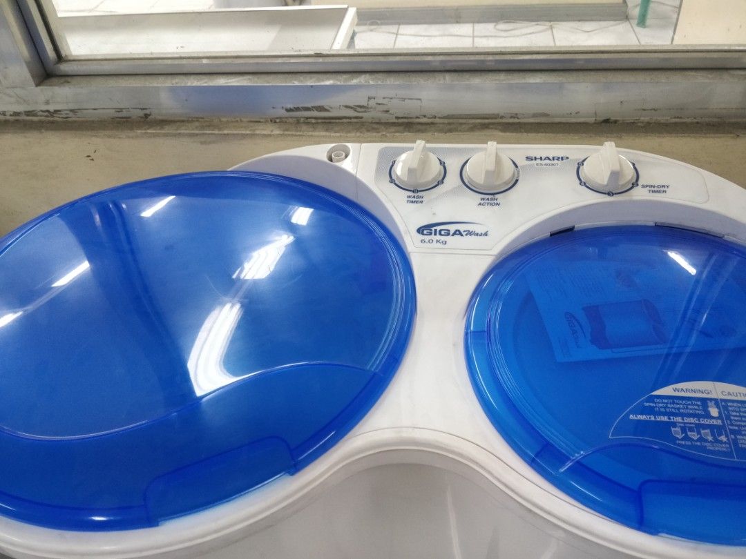 Sharp Washing Machine with Dryer, TV & Home Appliances, Washing