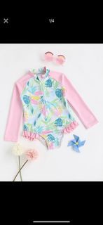 Shein kids swimsuit size 110 3-4yo