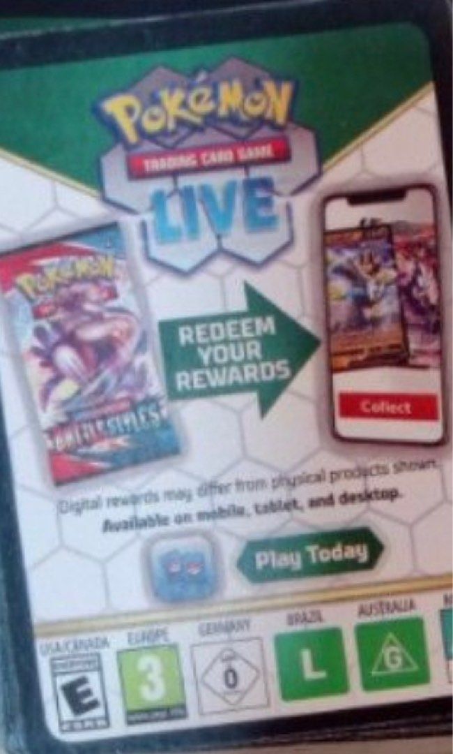Pokemon Code Cards, Hobbies & Toys, Toys & Games on Carousell