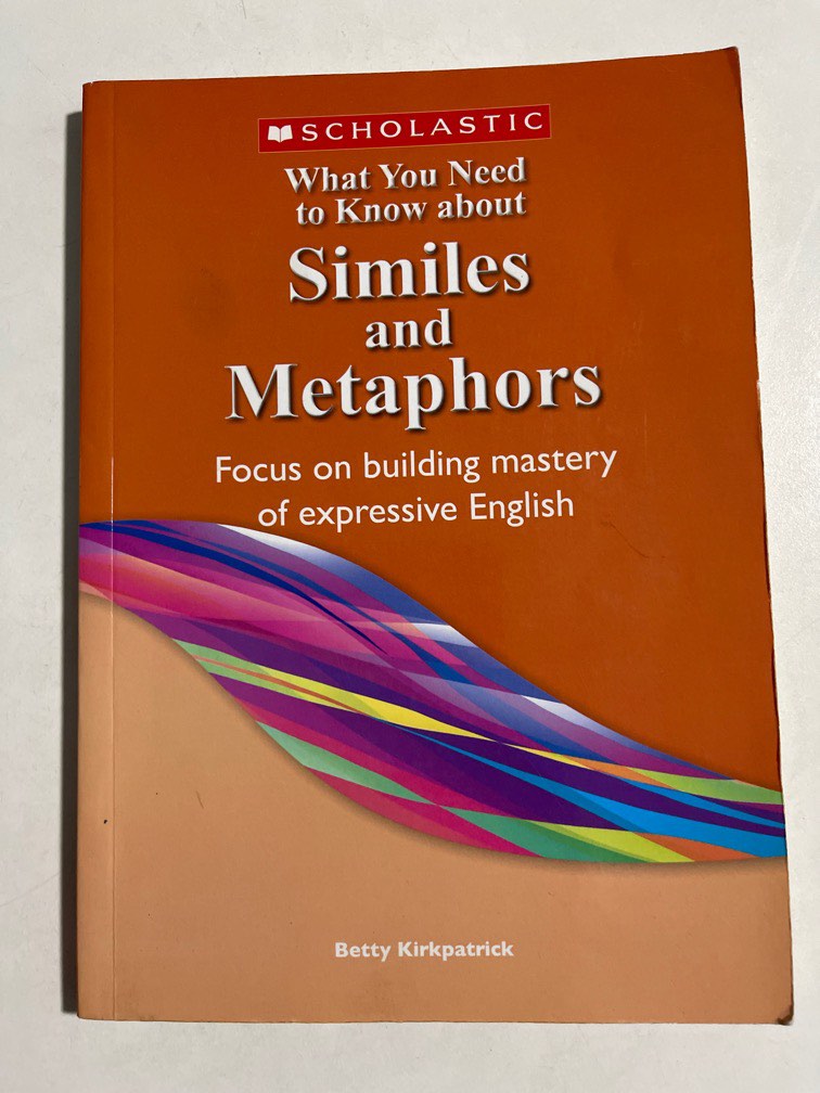 Similes and Metaphors Book, Hobbies & Toys, Books & Magazines