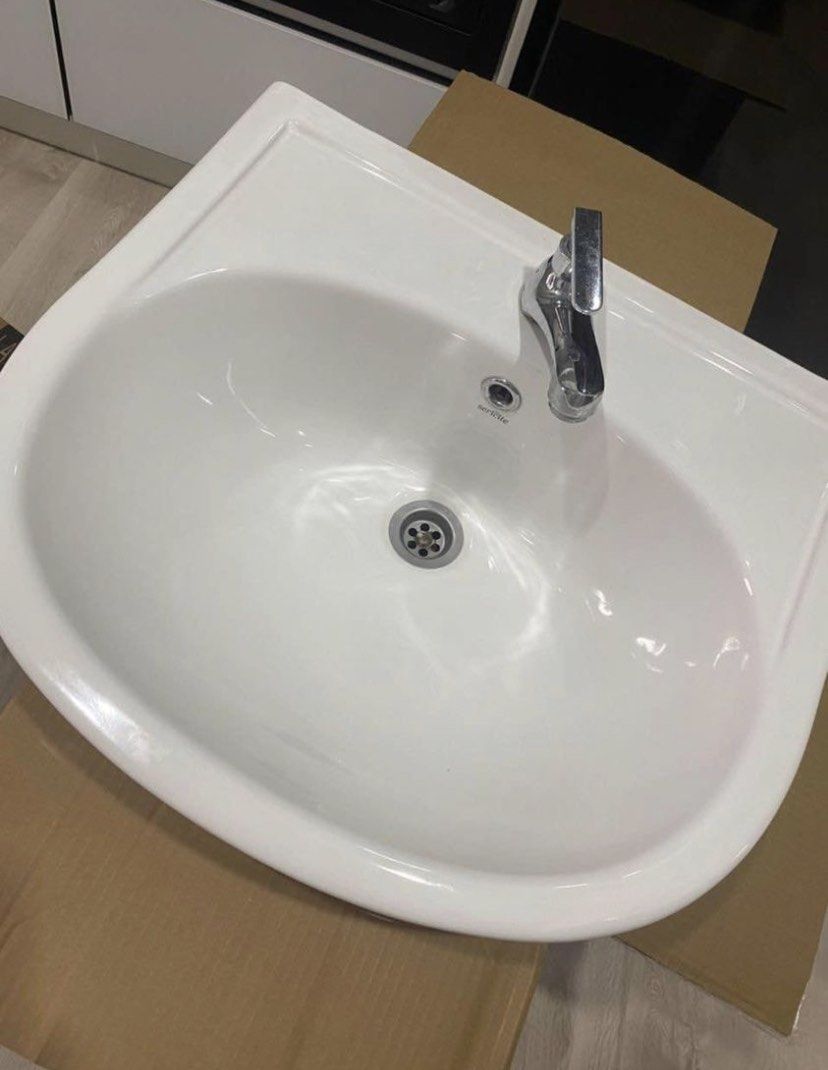 Singki tandas, Furniture & Home Living, Bathroom & Kitchen Fixtures on ...