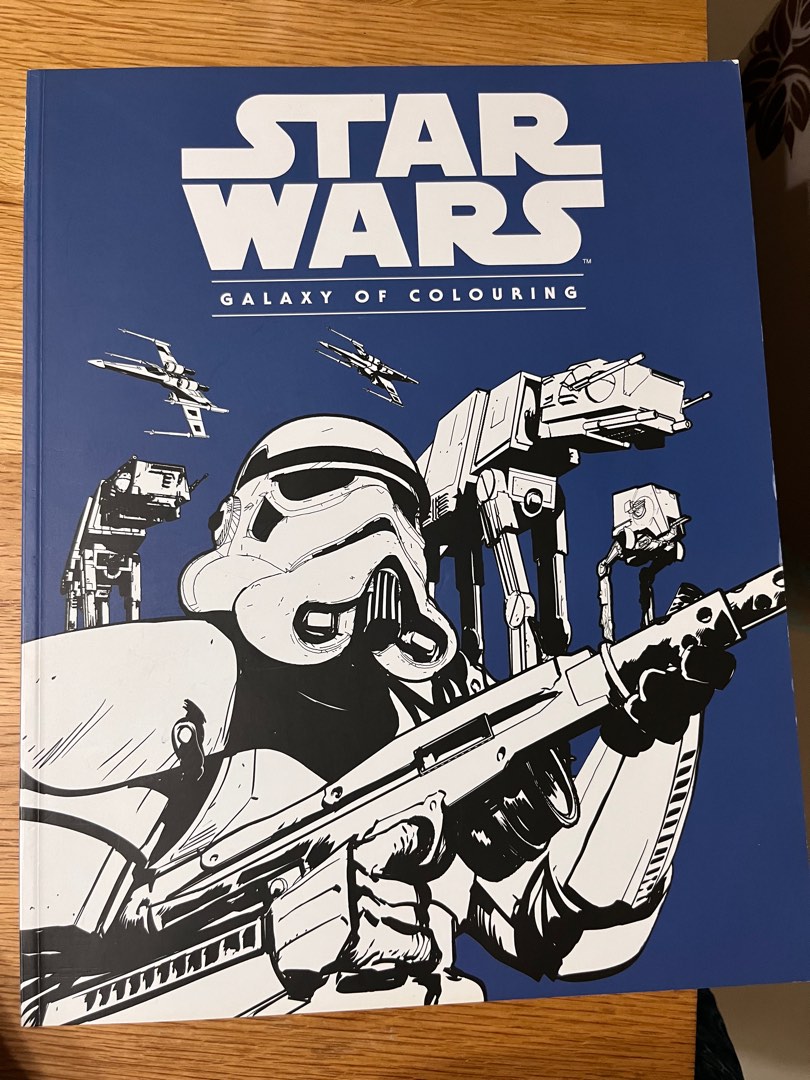 Star Wars colouring book, Hobbies & Toys, Books & Magazines, Children's ...