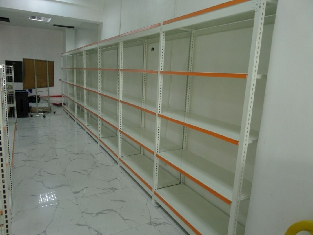 steel racks standee metal shelves racking standee, Furniture & Home ...