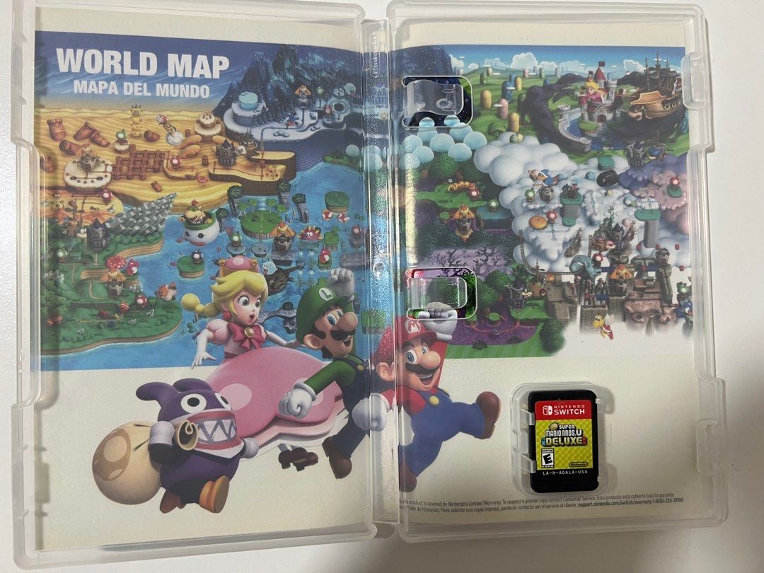 Super Mario Bros U Deluxe, Video Gaming, Video Games, Nintendo on Carousell