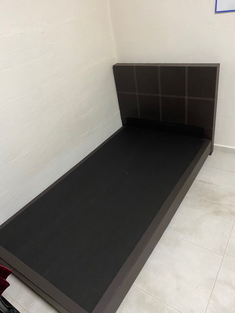 Super Single bed Frame only, Furniture & Home Living, Furniture, Bed Frames & Mattresses on