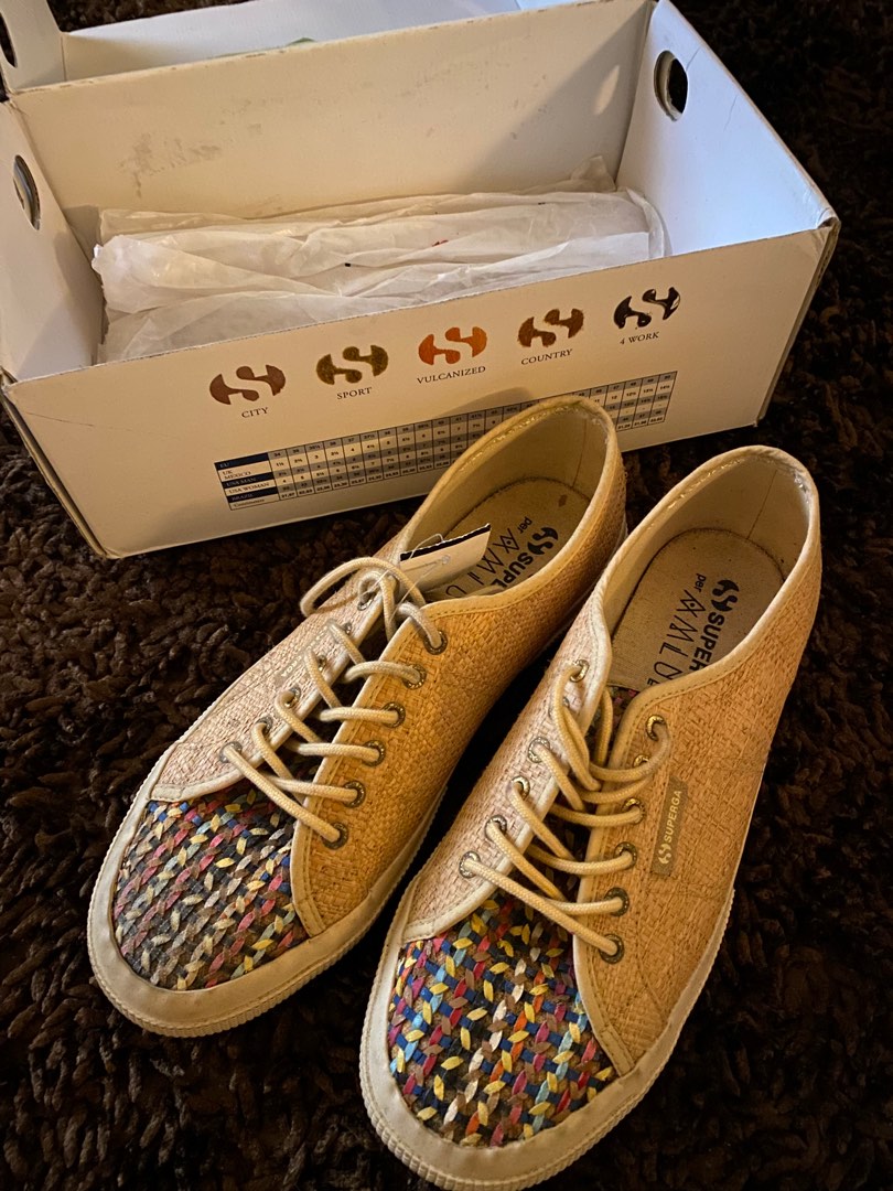 Superga raffia shop