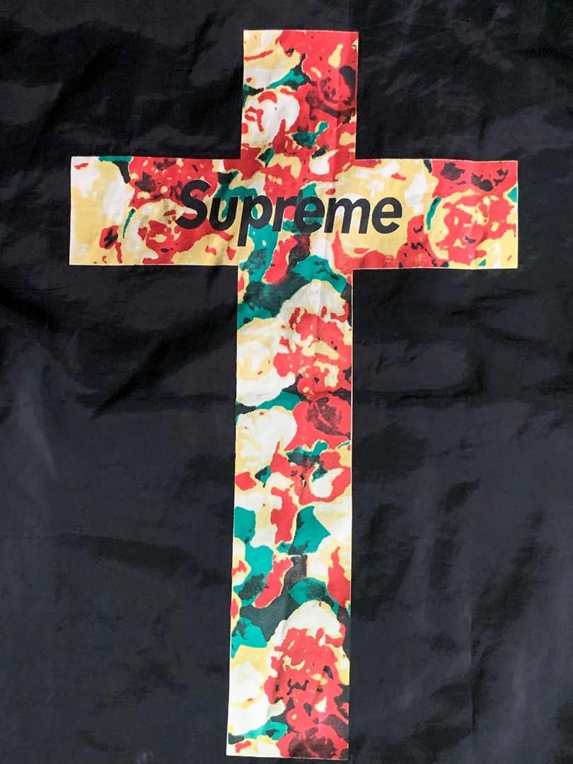 Supreme discount cross jacket