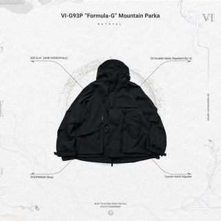 (Sz3) Goopimade 6th VI-G93P “Formula-G” Mountain Parka - Bathyal