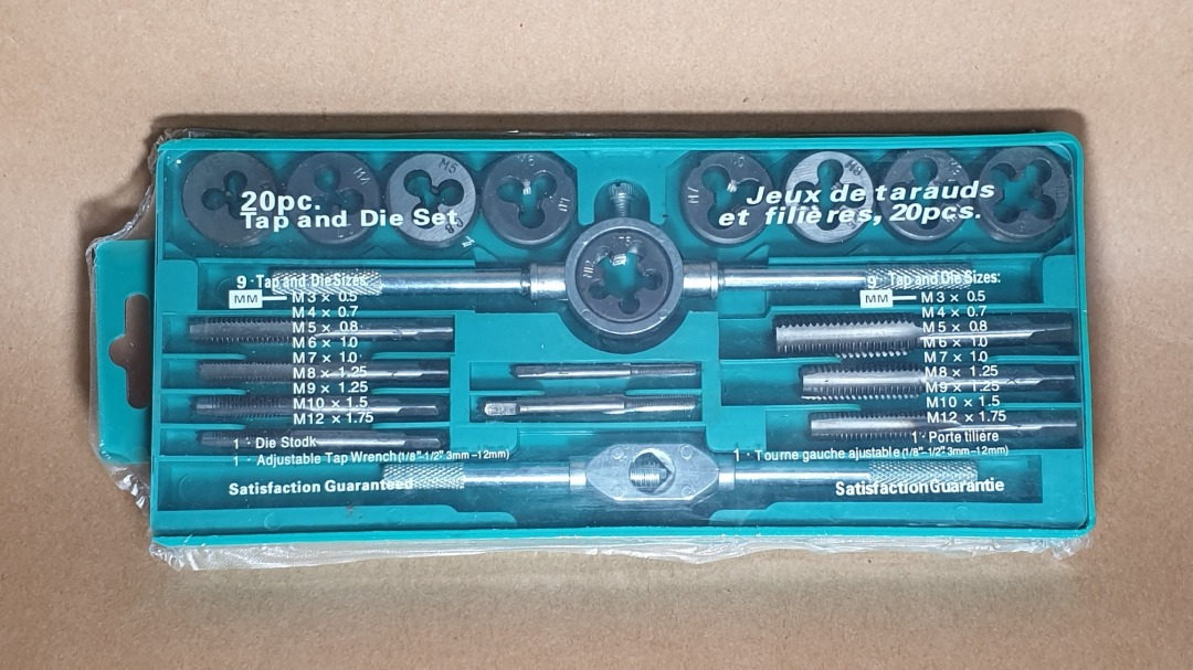 Tap & Die Set, Furniture & Home Living, Home Improvement & Organisation