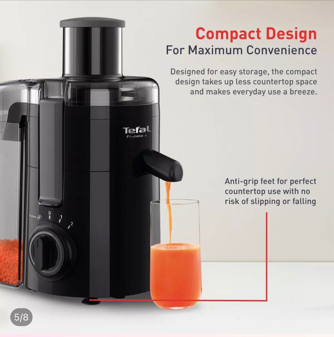 Tefal juice extractor frutelia, TV & Home Appliances, Kitchen