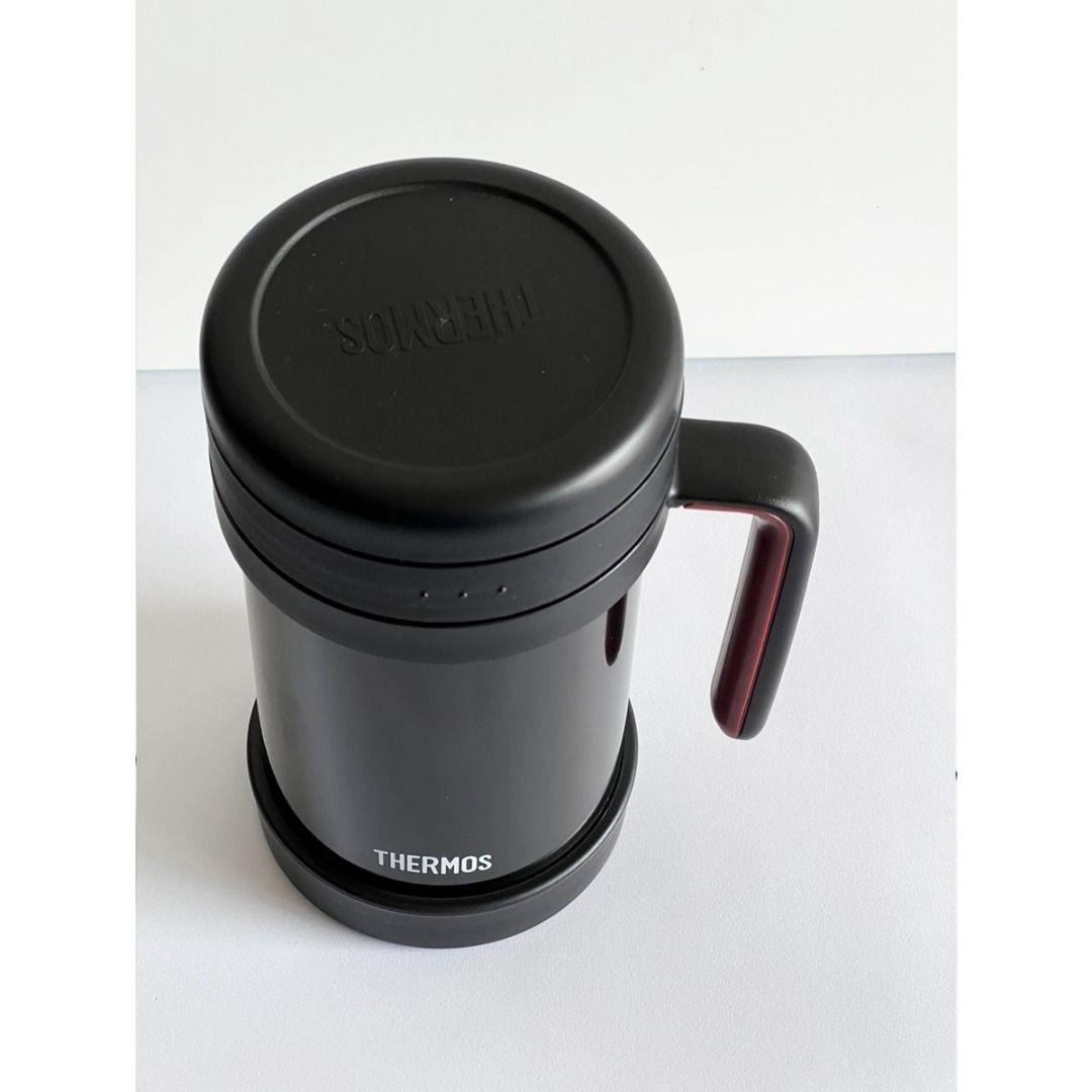 Thermos 500ml Mug with Handle and Stainless Steel Strainer (TCMF-501) (Gold)
