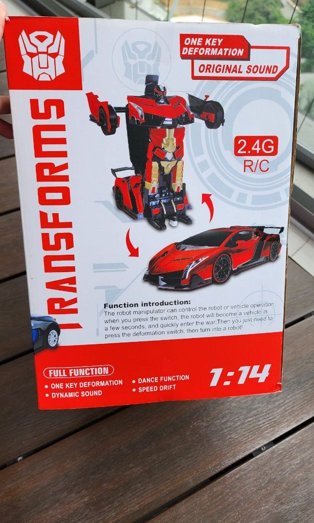 Transformer Radio control changeable robot, Hobbies Toys, Toys
