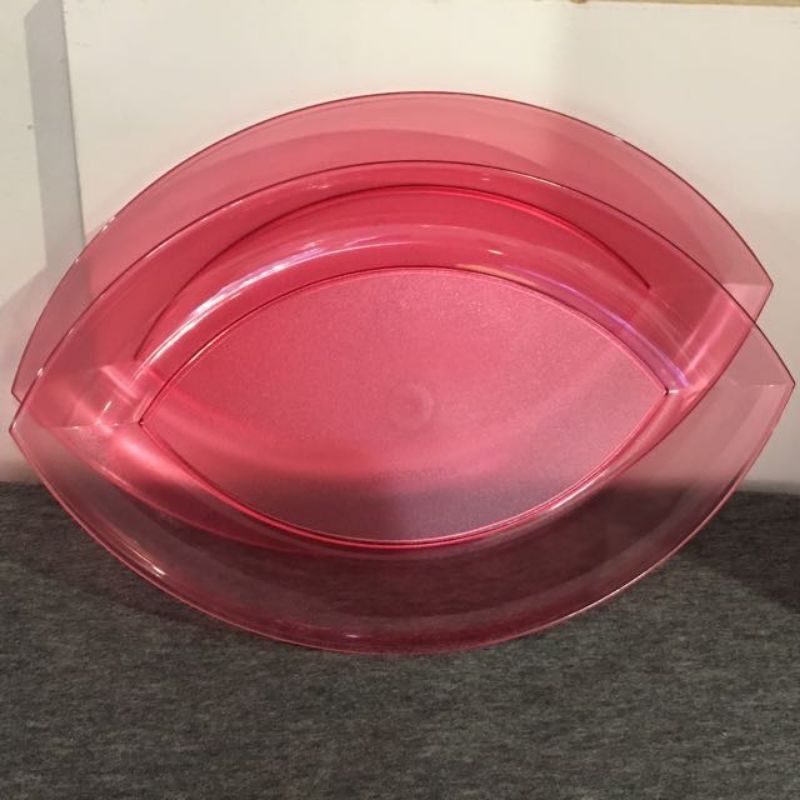 Tupperware Roza Lotus Large Platter serving plate, Furniture & Home