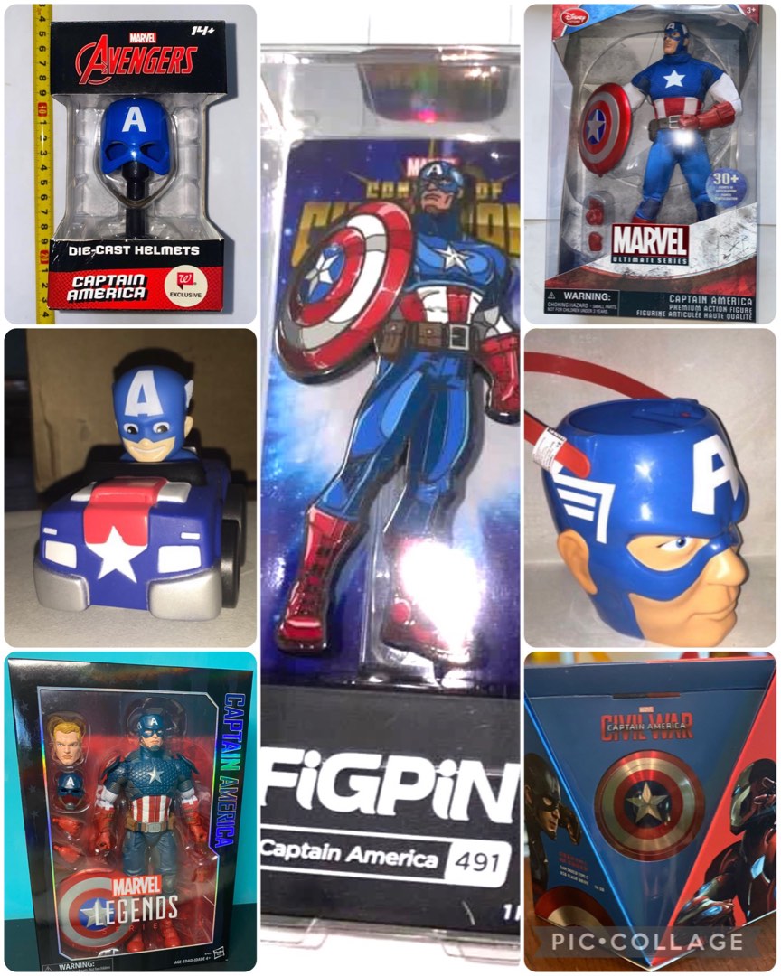 Marvel Legends - Ultimate Captain America, Avengers Figurine articulée