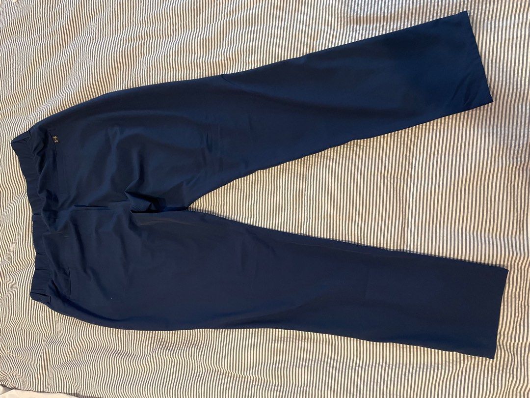 navy under armour golf trousers