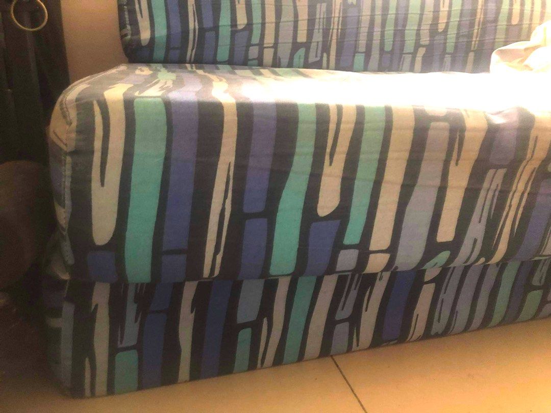 Uratex Queen Size Sofa Bed with extra Canadian Cloth, Furniture & Home