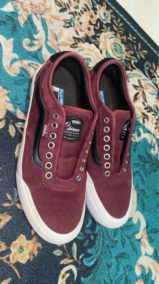 Vans Chima Ferguson Pro 2 Mesh Port Royale Red Black Men s