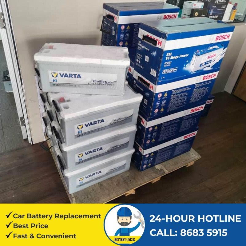 24HR Car Battery Varta 1 Year Warranty Low Price Change Car Battery At Your  Location (Upon Request)