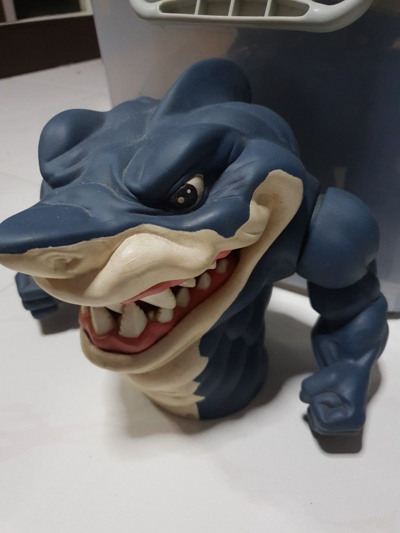 Street shark discount hand puppet
