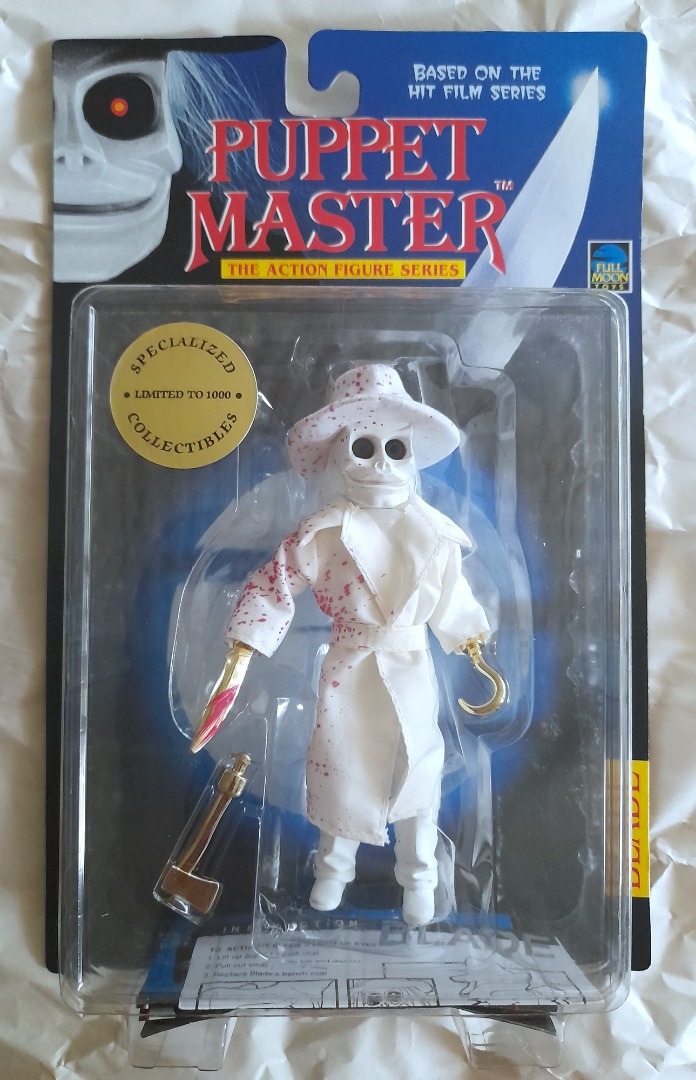 Vintage 1997 Puppet Master Blade Action Figure, Hobbies & Toys, Toys ...