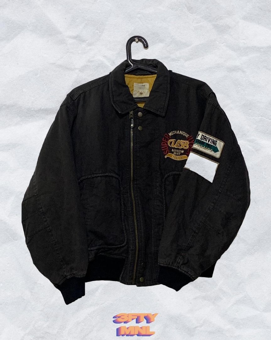 Union bay letterman jacket sales