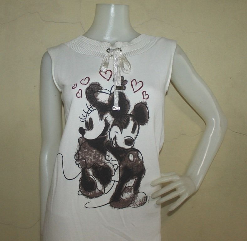 Vintage DOLCE & GABBANA Mickey & Minnie Mouse Designer Dress, Women's ...