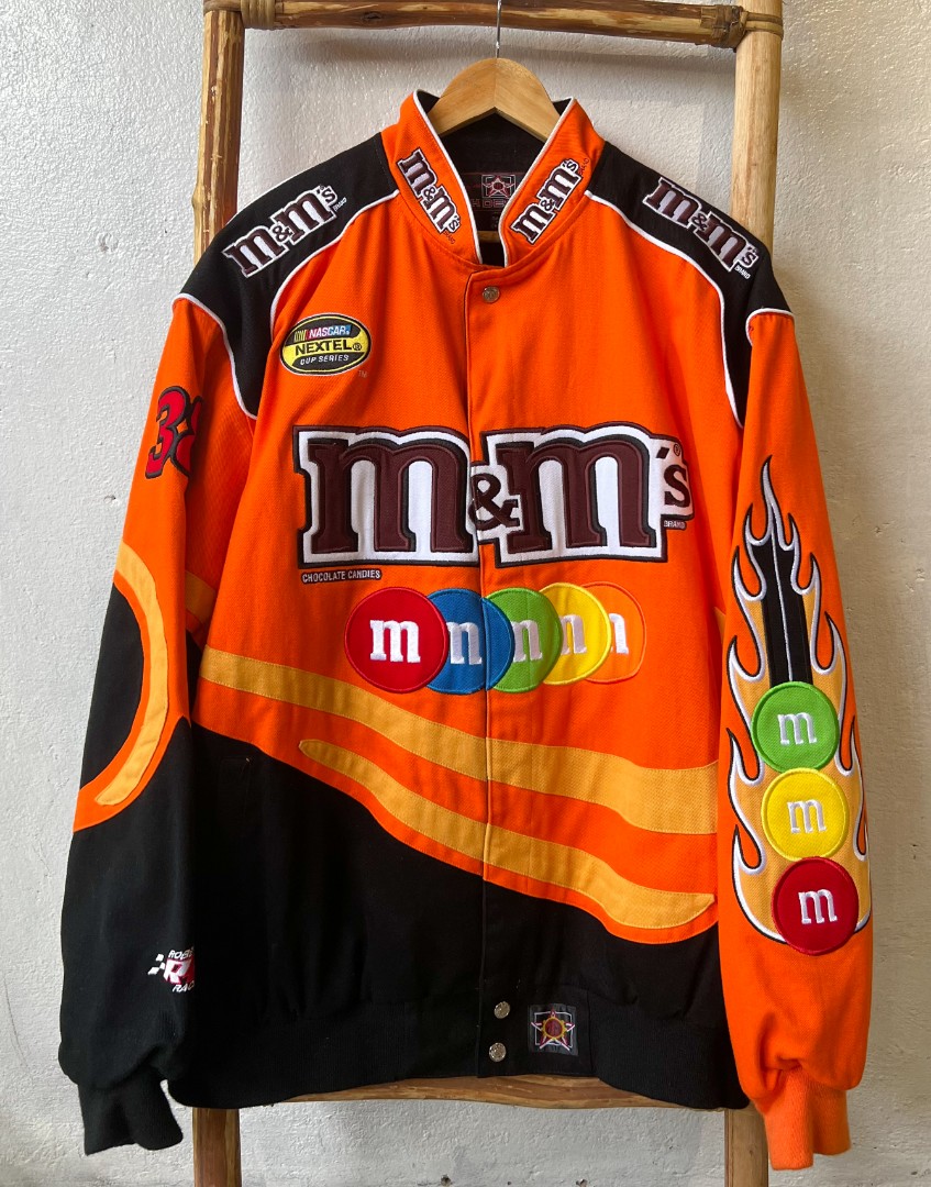 VINTAGE M&M RACING JACKET, Men's Fashion, Coats, Jackets and Outerwear ...
