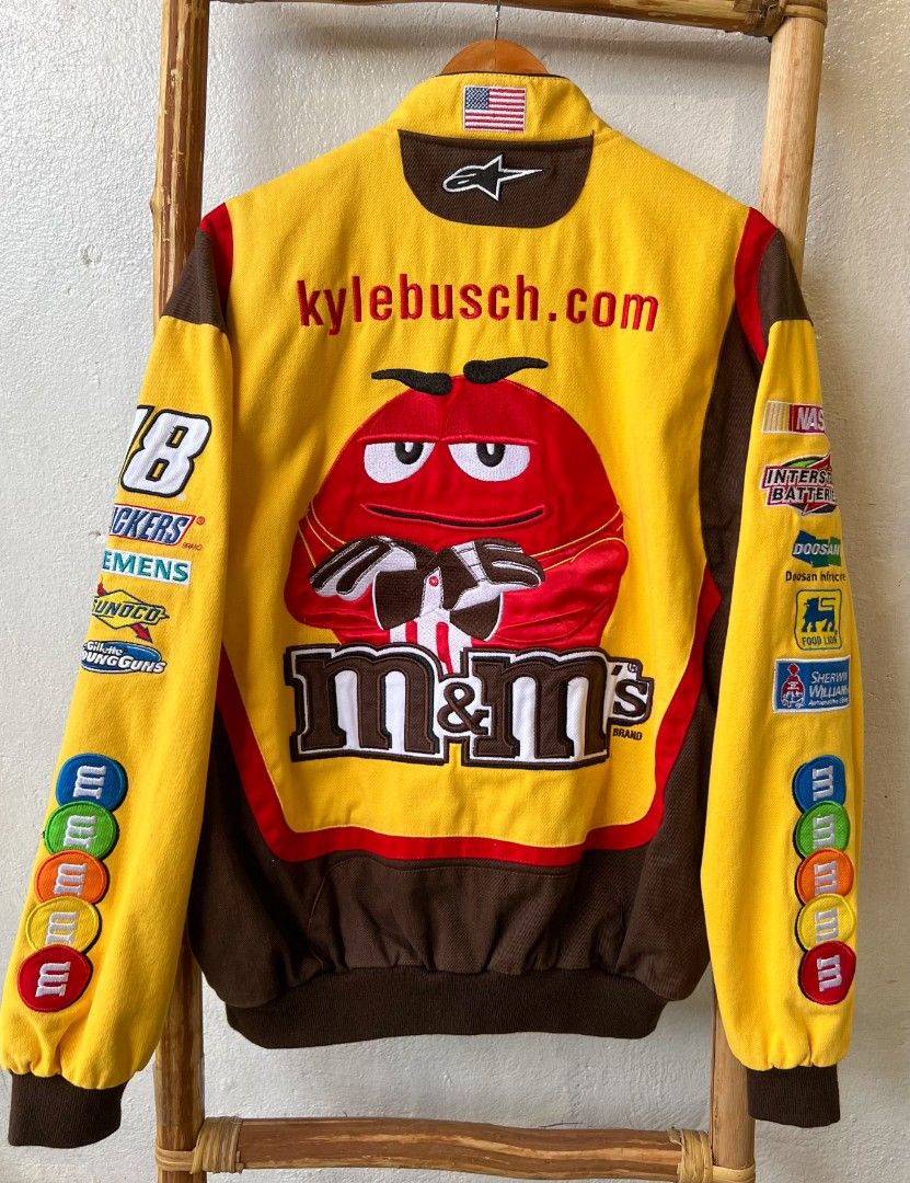 VINTAGE M&M RACING JACKET, Men's Fashion, Coats, Jackets and Outerwear ...