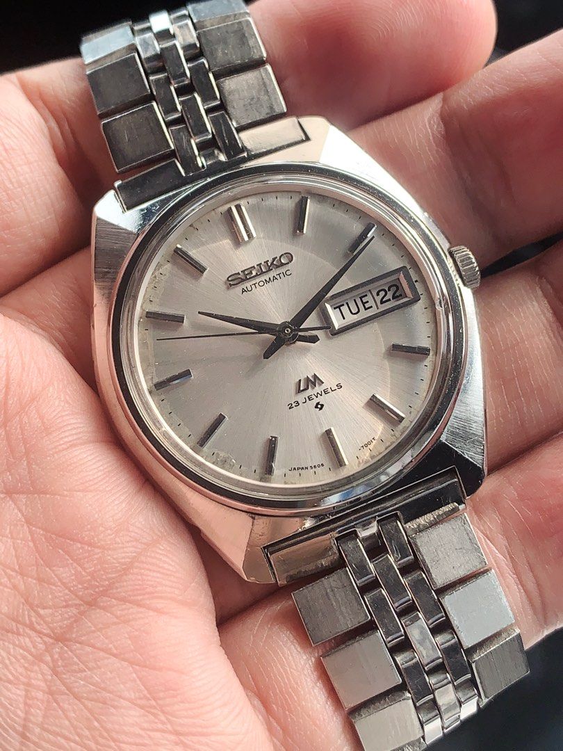 Vintage Seiko Lord Matic LM 5606-7000, Men's Fashion, Watches &  Accessories, Watches on Carousell