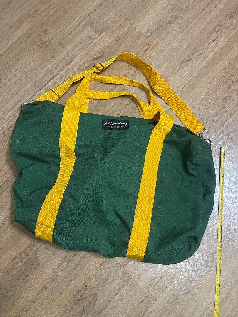 Vintage Spalding Travel Bag Men s Fashion Bags Belt bags