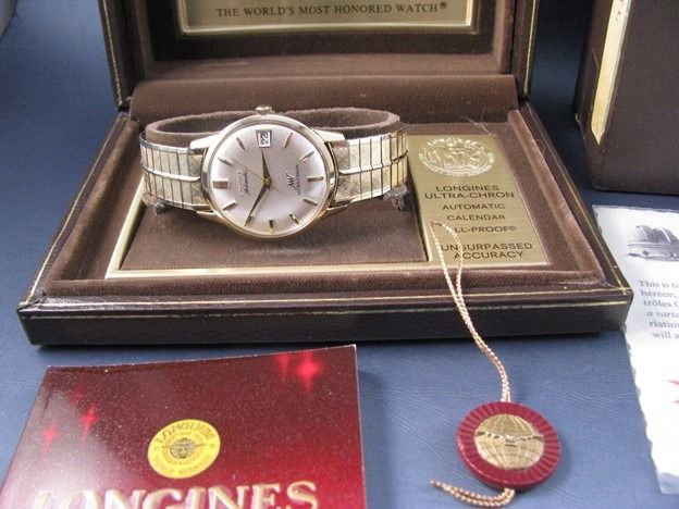 Longines automatic ultra chron 10k gold filled hot sale