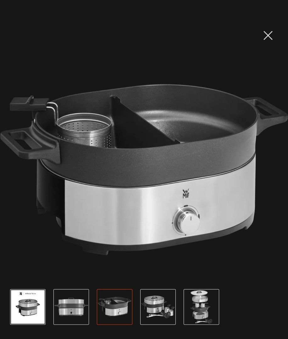 The diversity of world cuisine in a single device: WMF Lono Hot Pot & Steam