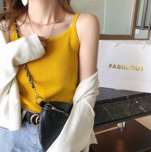 Women Formal-Casual Singlet, Women's Fashion, Tops, Sleeveless on Carousell