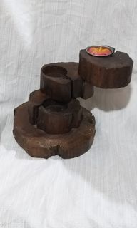 Wooden Ladder style candle holder