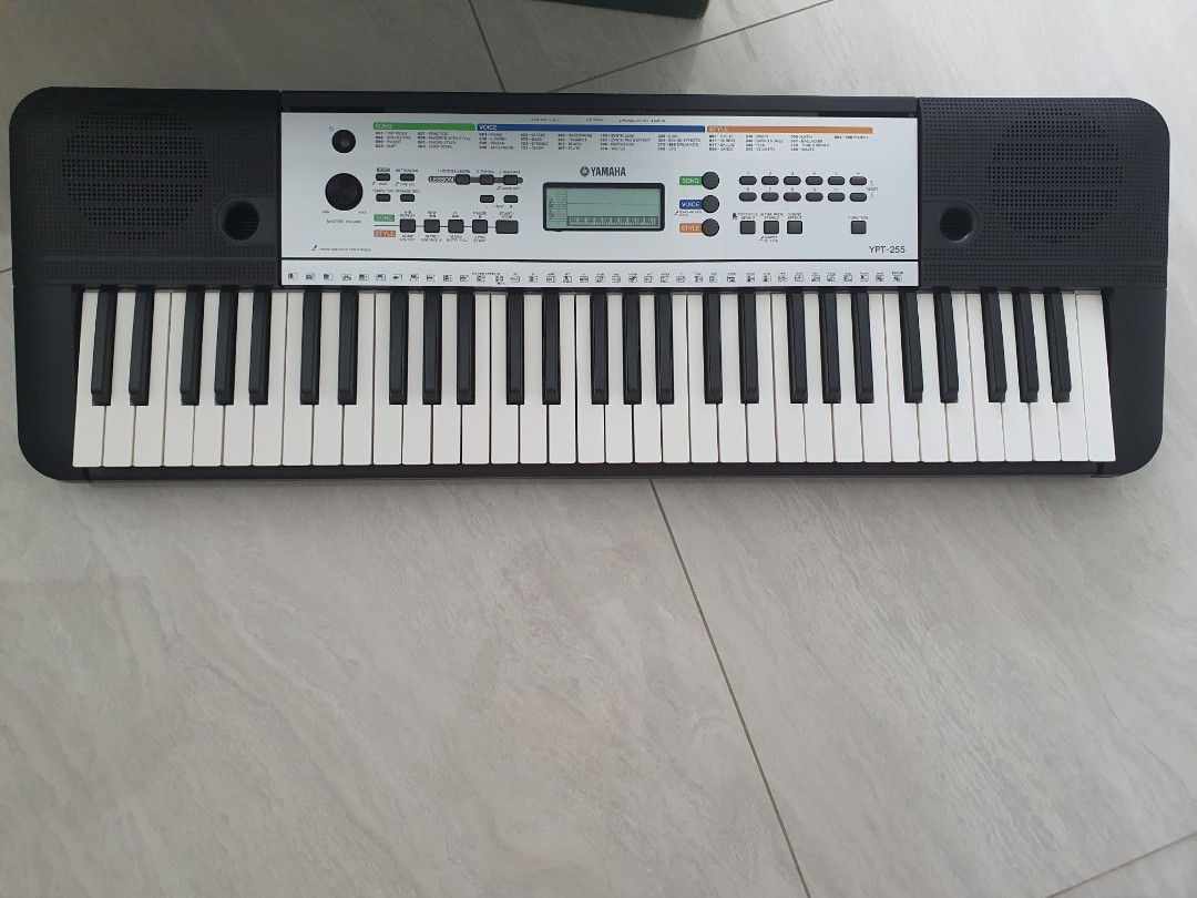 yamaha ypt 255 test