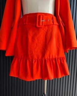 Zara Ruffled Skirt w Belt