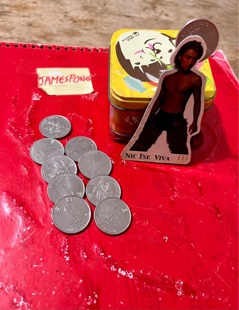 1993年-香港壹元（磁吸）硬幣10個, 興趣及遊戲, 收藏品及紀念品, 錢幣- Carousell