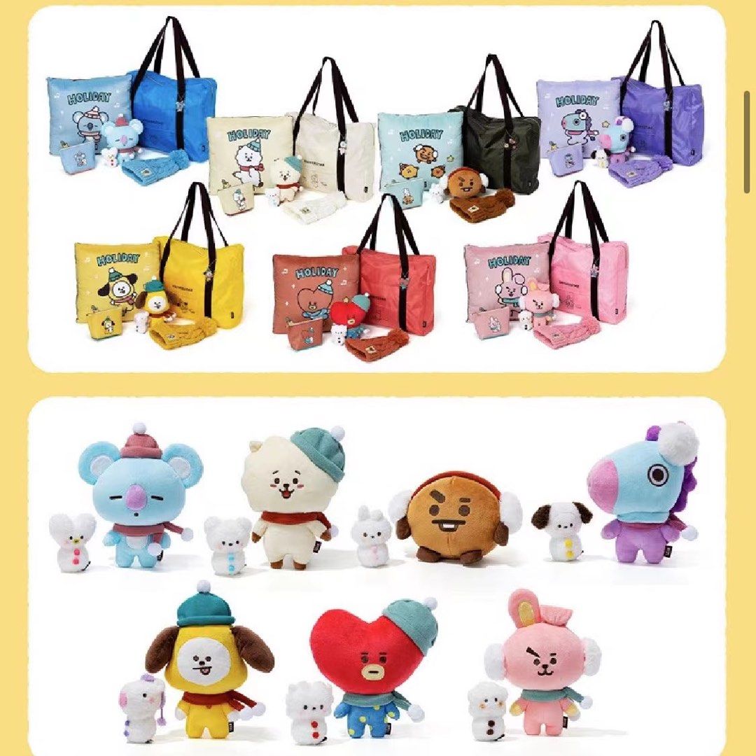 Bt21 happy cheap bag